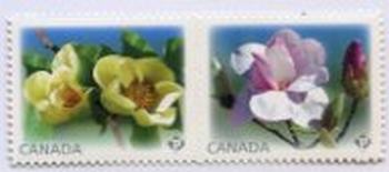 Canada #2624-25 Magnolias