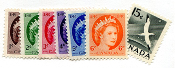 Canada #345-48 MNH