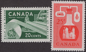 Canada #362-63 MNH