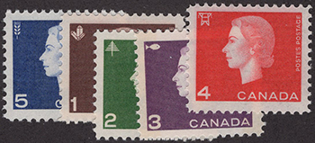 Canada #401-05 MNH