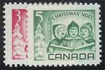 Canada #476-77 Christmas 1967 MNH