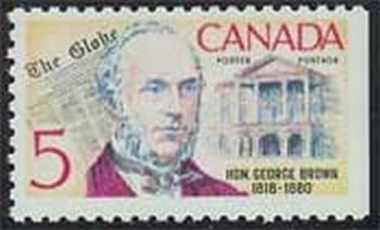 Canada #484 George Brown MNH