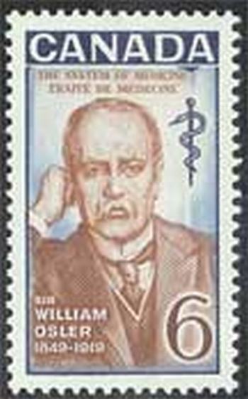 Canada #495 Sir William Osler MNH