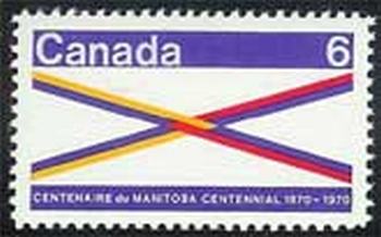 Canada #505 Manitoba MNH