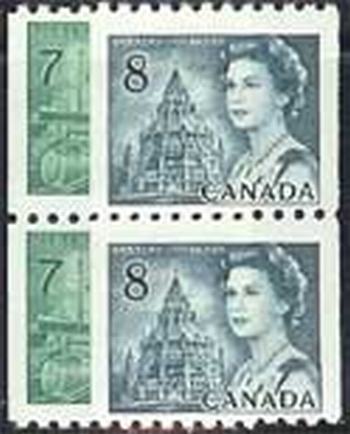 Canada #549-50 Coils of 1971 MNH