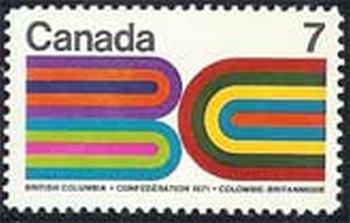 Canada #552 British Columbia MNH