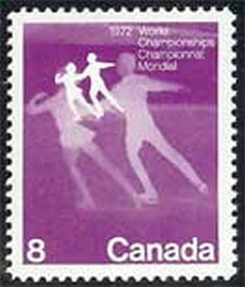 Canada #559 World Figure Skating MNH