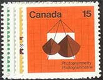 Canada #582-85 Earth Sciences MNH