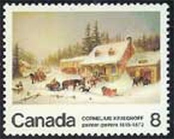 Canada #610 Cornelius Krieghoff MNH