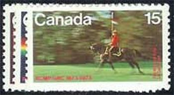 Canada #612-14 Mounties MNH