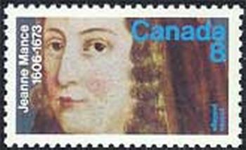 Canada #615 Jeanne Mance MNH