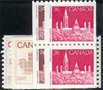 Canada #950-53 MNH Pair