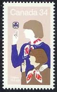 Canada #1062 Girl Guides MNH