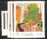 Canada #1148-51 Christmas 1987 MNH