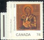 Canada #1222-25 Christmas 1988 MNH