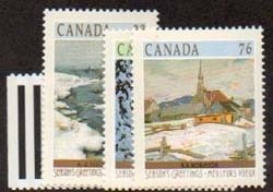 Canada #1256-59 Christmas 1989 MNH