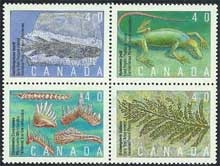 Canada #1309a Prehistoric Life MNH