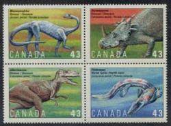 Canada #1498a Prehistoric Life MNH