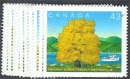 Canada #1524a-l Maple Trees