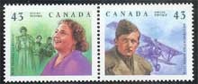 Canada #1526a Famous Canadians MNH