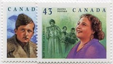Canada #1525-26 Famous Canadians MNH