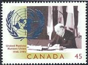 Canada #1584 United Nations MNH