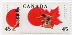 Canada #1723-24 Suko Wrestling MNH