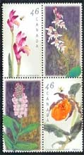 Canada #1787-90 Floral MNH