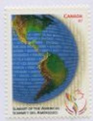 Canada #1902 Summit of the Americas MNH