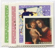 Canada #2183-86 Christmas Art MNH