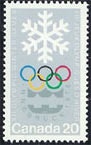 Canada #689 Winter Olympics MNH
