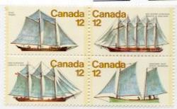 Canada #747a Sailing Ships MNH