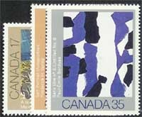 Canada #887-89 Canadian Art MNH