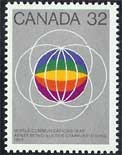 Canada #976 World Comm Year MNH