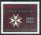 Canada #980 St. John Ambulance MNH