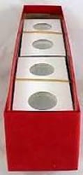 2X2 Coin Mounts Chipboard Box Set for Small Dollars