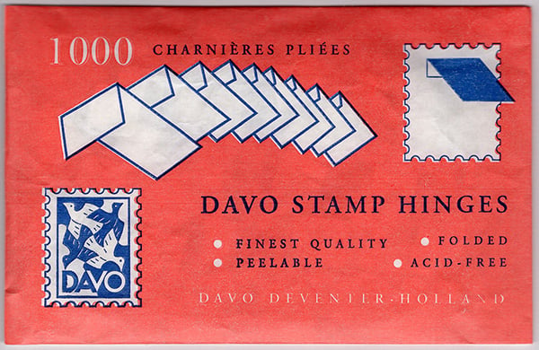 DAVO Stamp Hinges - D29681