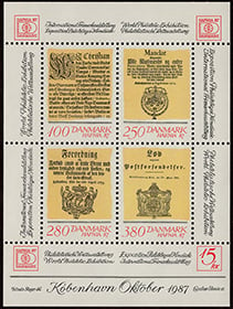 Denmark #772 Souvenir Sheet