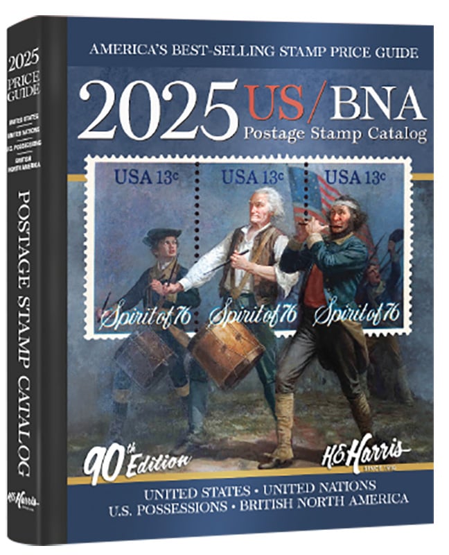 H.E. Harris 2025 US/BNA Stamp Catalog