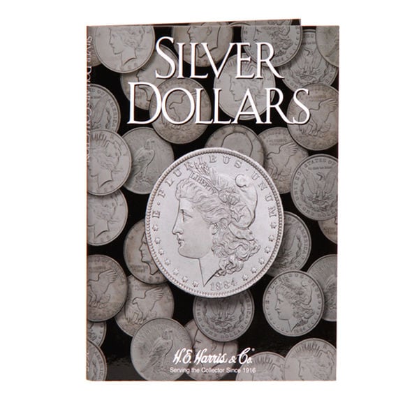 H.E. Harris Morgan Silver Dollar Plain Folder