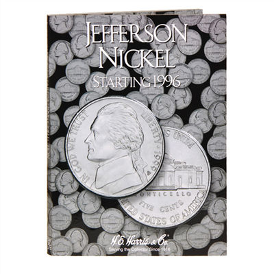 H.E. Harris Jefferson Nickel #3 Folder 1996-2015+