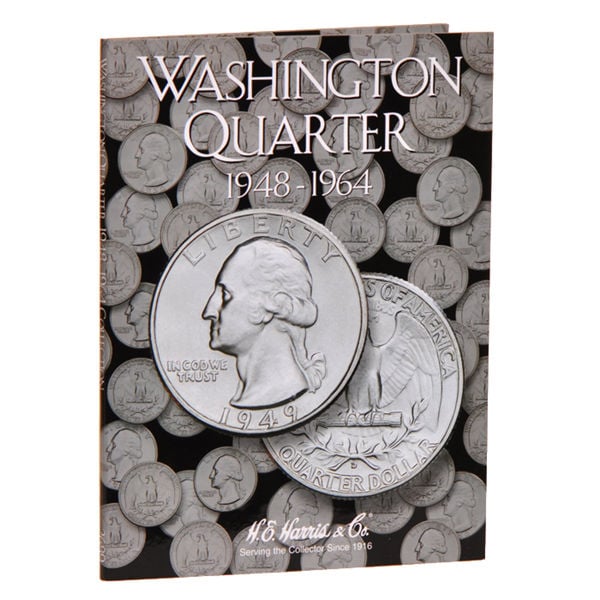 H.E. Harris Washington Quarter #3 Folder 1965-1987