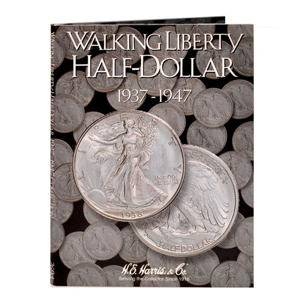 H.E. Harris Walking Liberty Half-Dollar #2 1937-1947