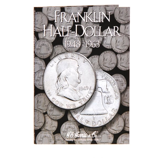 H.E. Harris Franklin Half-Dollar Folder 1948-1963