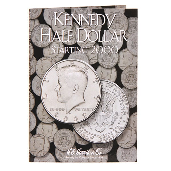 H.E. Harris Kennedy Half-Dollar #3 Folder 2000-
