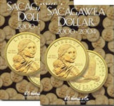 H.E. Harris Sacagawea Dollar - 3 Volume Set
