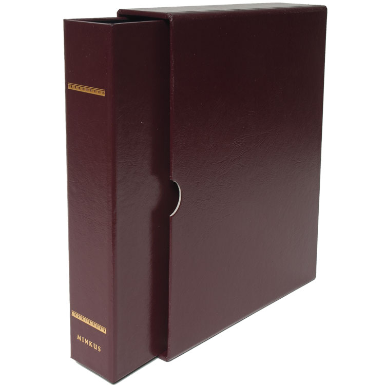 Minkus 1.5 3-Ring Binder Set - Maroon