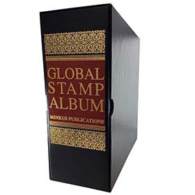 Minkus 4 Global Stamp Album Binder Set