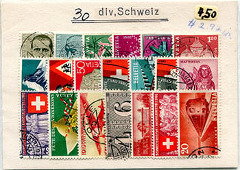 Switzerland Packet of 30