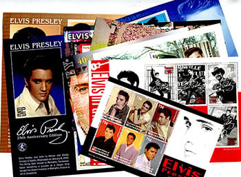 Elvis Souvenir Sheets